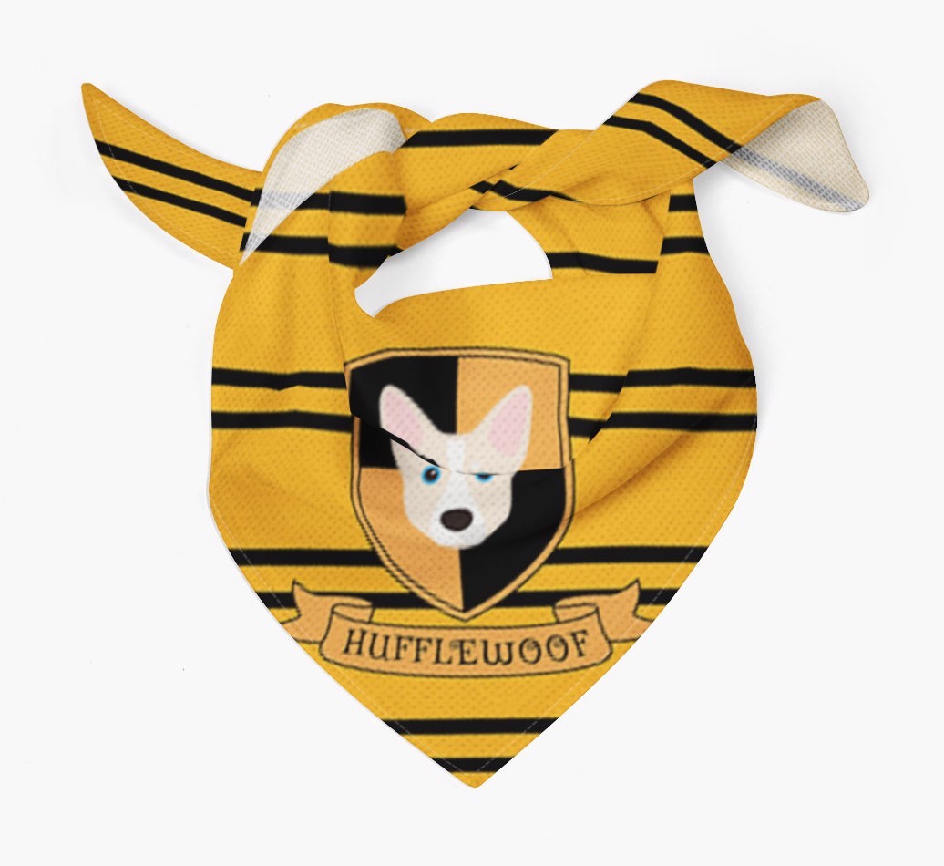 Harry Pawter: Personalised {breedFullName} Bandana