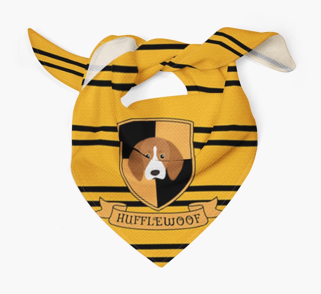 Harry Pawter: Personalised {breedFullName} Bandana