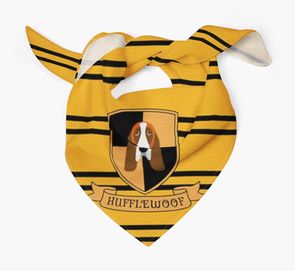 Harry Pawter: Bandana for your {breedFullName}