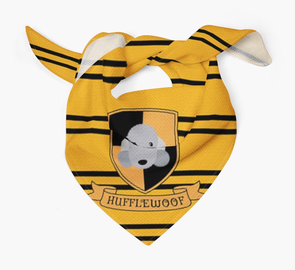 Harry Pawter: Bandana for your {breedFullName}