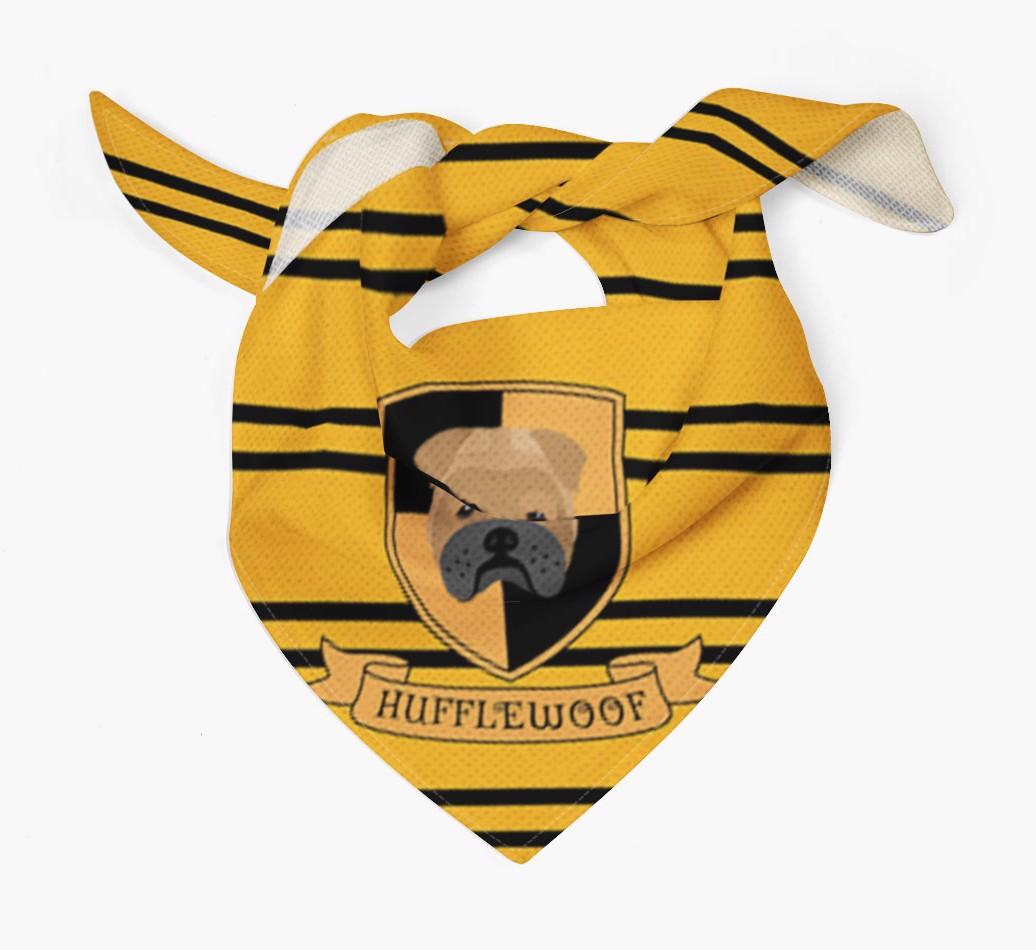 Harry Pawter: Bandana for your {breedFullName}