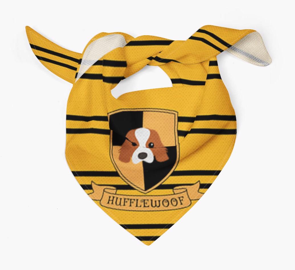 Harry Pawter: Bandana for your {breedFullName}