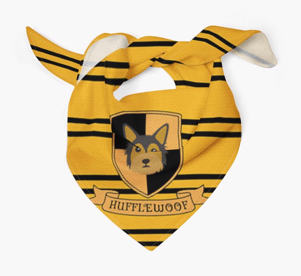 Harry Pawter: Bandana for your {breedFullName}