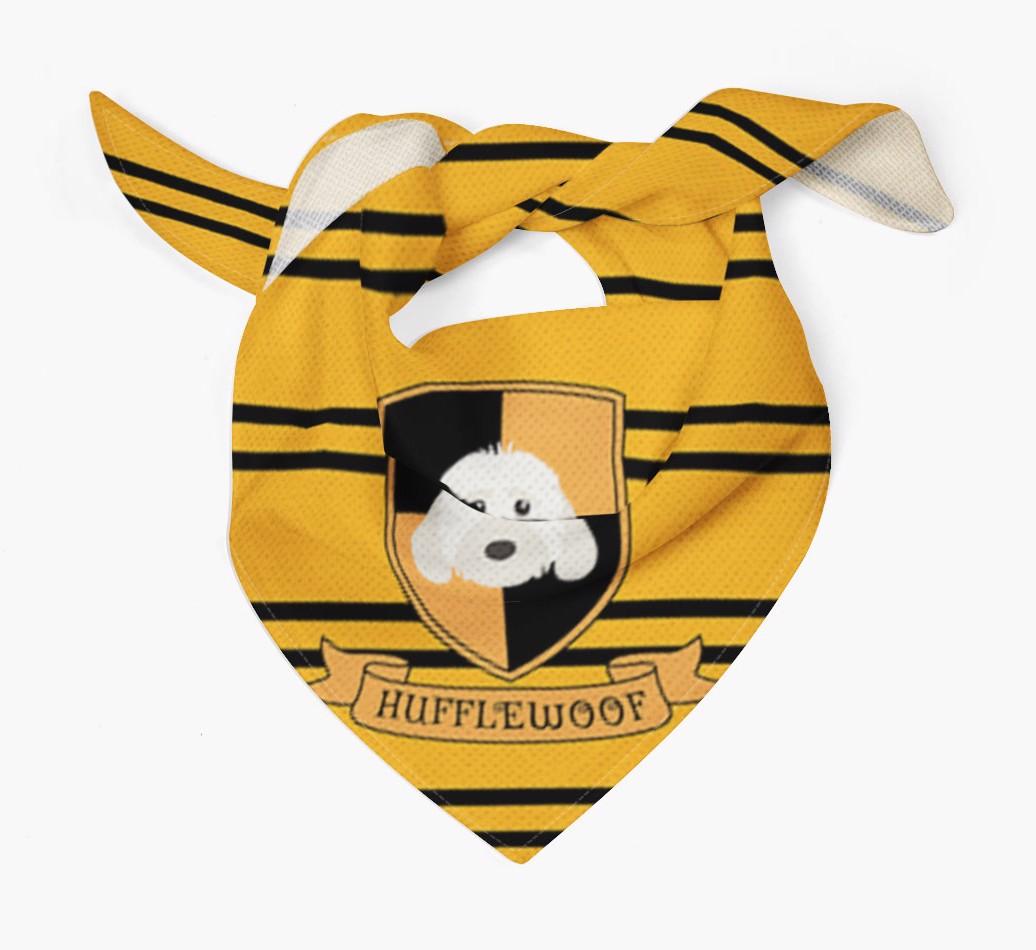 Harry Pawter: Bandana for your {breedFullName}