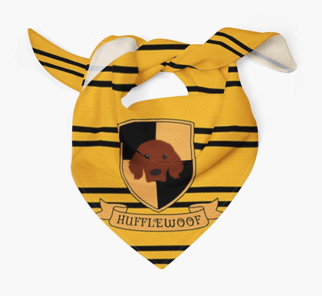 Harry Pawter: Bandana for your {breedFullName}