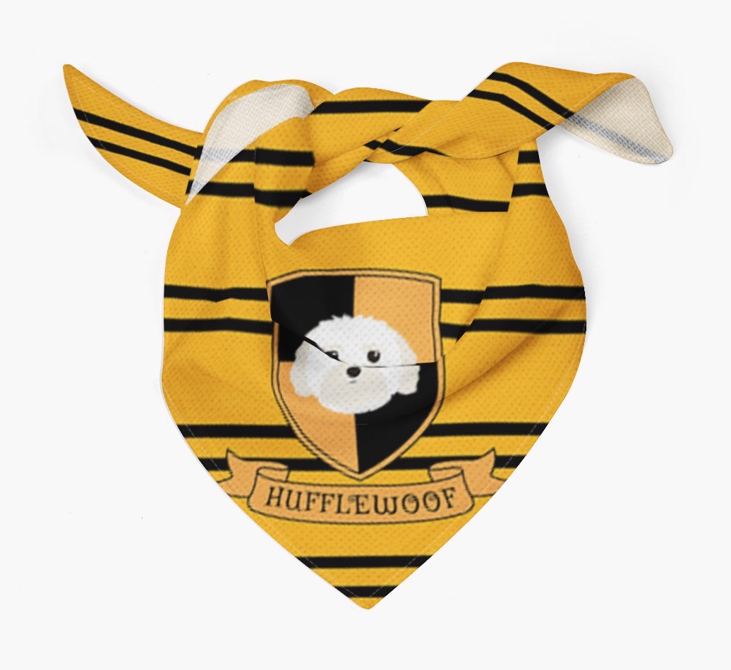 Harry Pawter: Bandana for your {breedFullName}