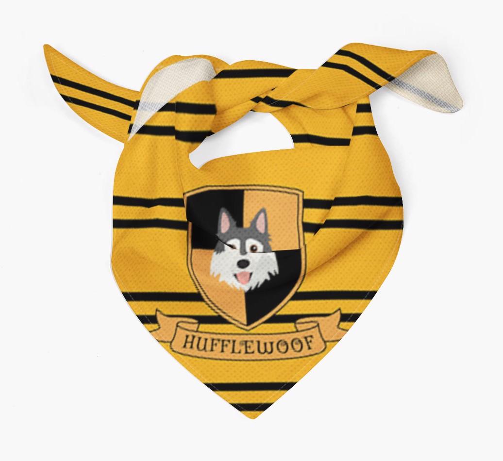 Harry Pawter: Bandana for your {breedFullName}