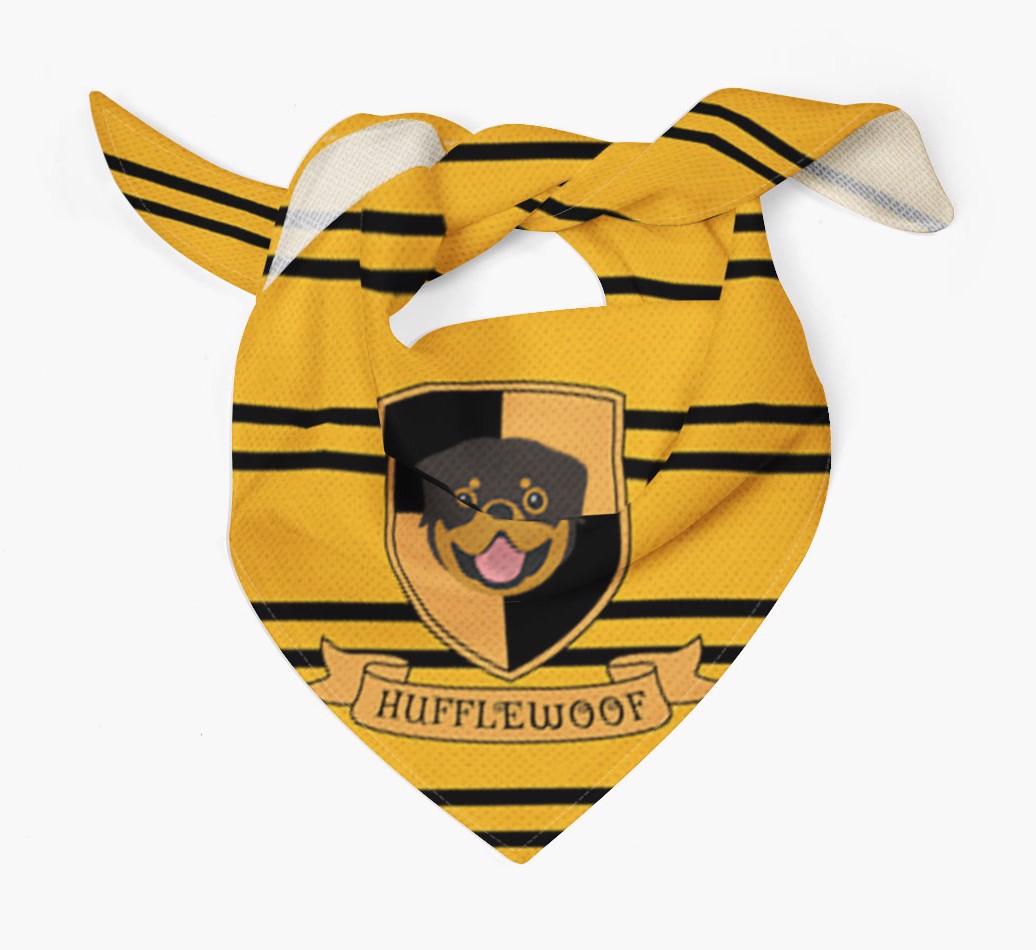 Harry Pawter: Bandana for your {breedFullName}