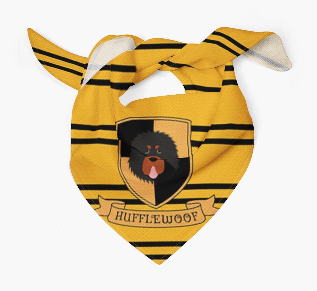 Harry Pawter: Bandana for your {breedFullName}