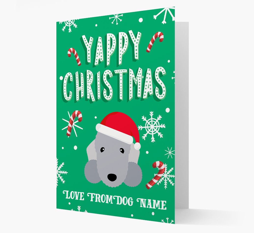 Yappy Christmas: Personalized {breedFullName} Christmas Card