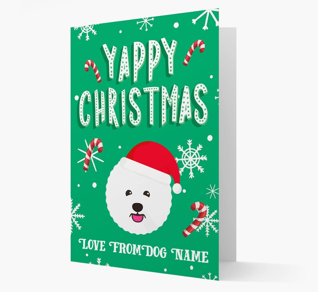 Yappy Christmas: Personalised {breedFullName} Christmas Card