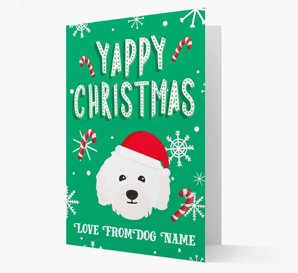 Yappy Christmas: Personalised {breedFullName} Christmas Card