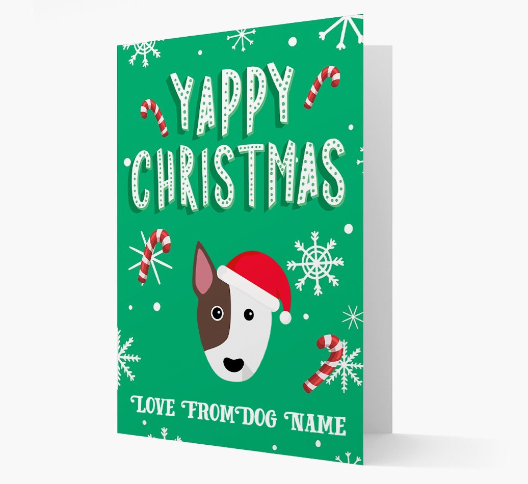Yappy Christmas: Personalised {breedFullName} Christmas Card