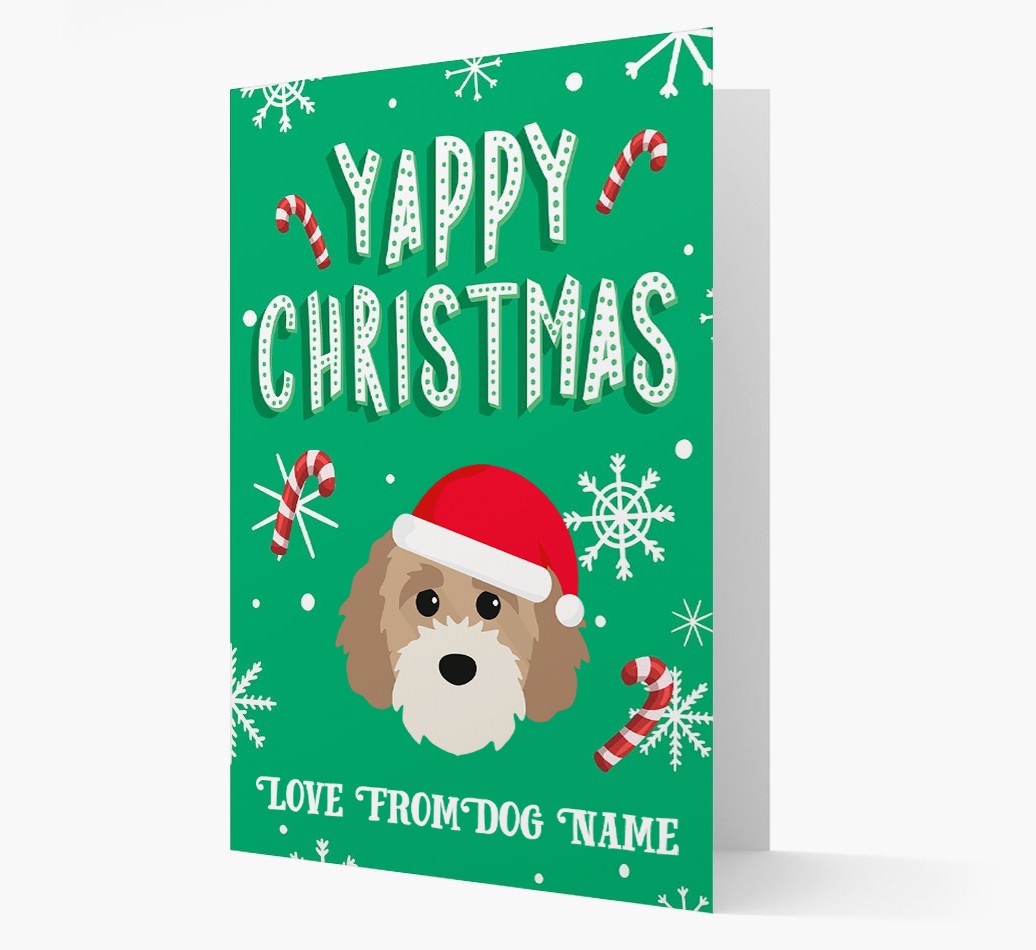 Yappy Christmas: Personalised {breedFullName} Christmas Card