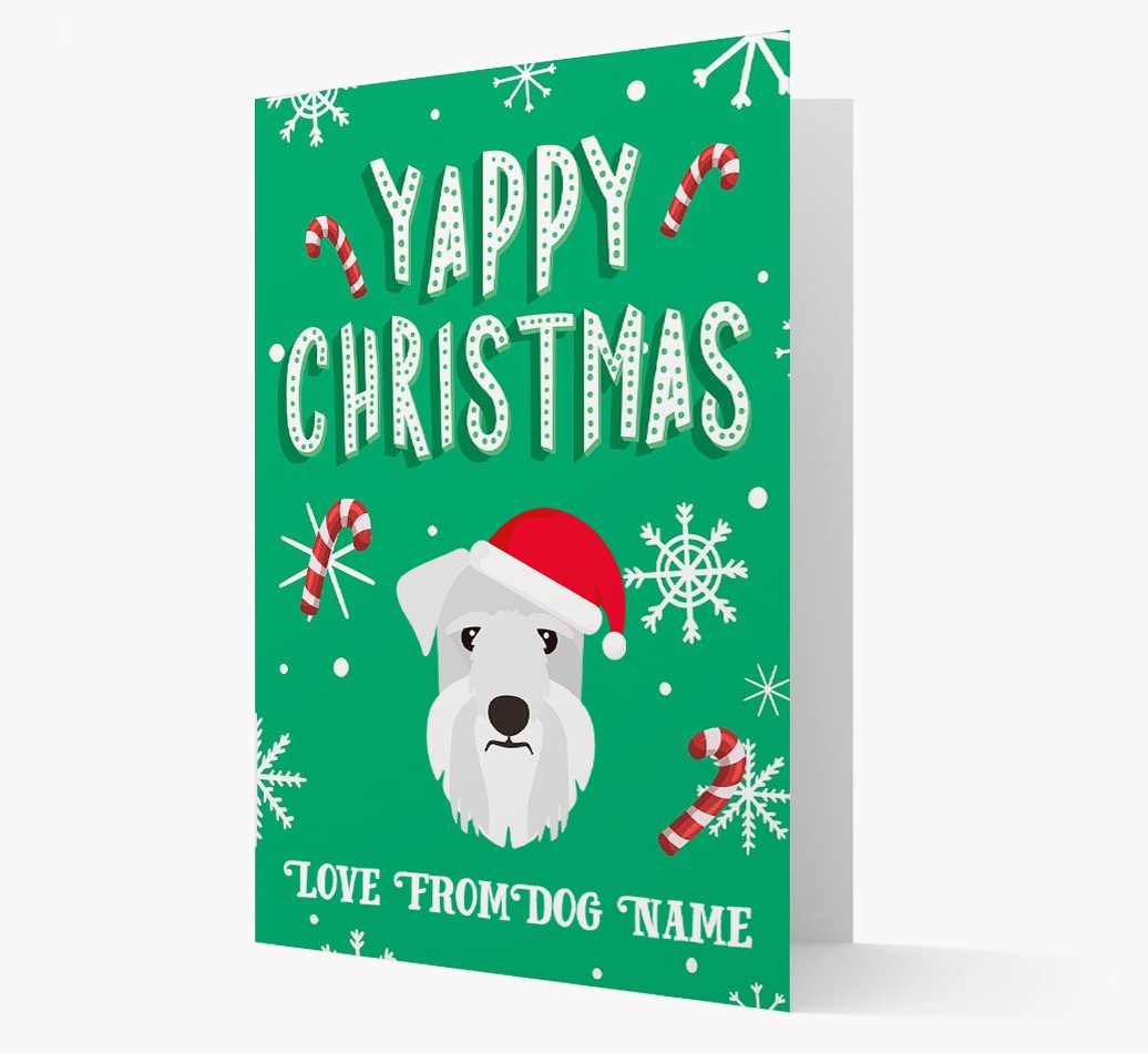 Yappy Christmas: Personalized {breedFullName} Christmas Card