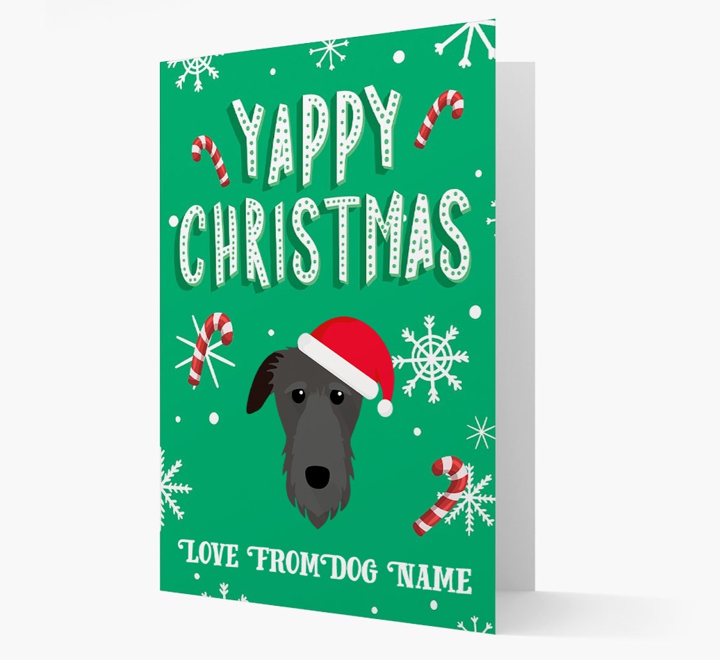 Yappy Christmas: Personalised {breedFullName} Christmas Card
