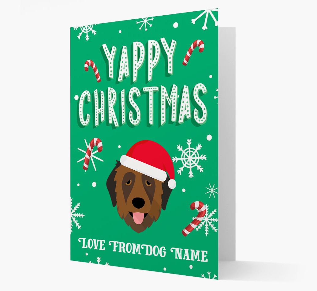 Yappy Christmas: Personalised {breedFullName} Christmas Card