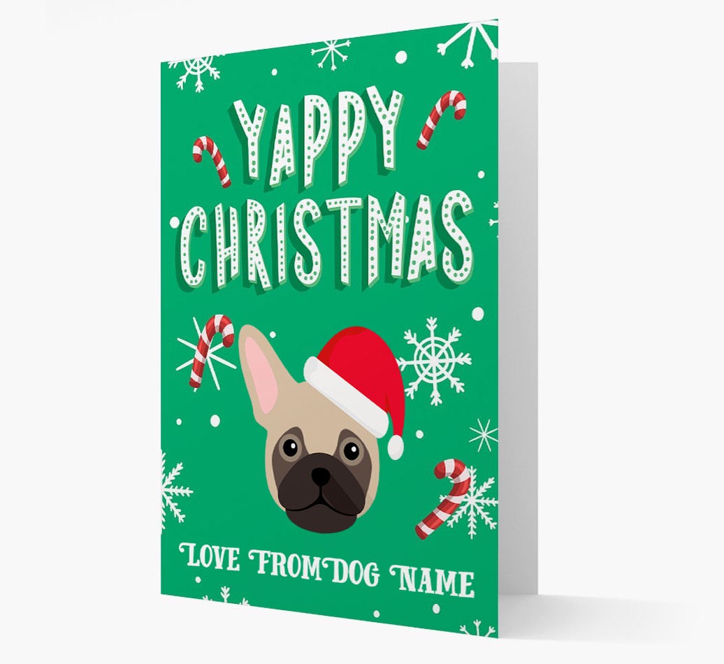 Yappy Christmas: Personalised {breedFullName} Christmas Card
