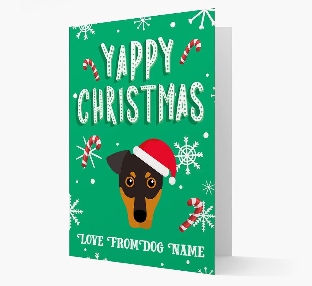Yappy Christmas: Personalised {breedFullName} Christmas Card