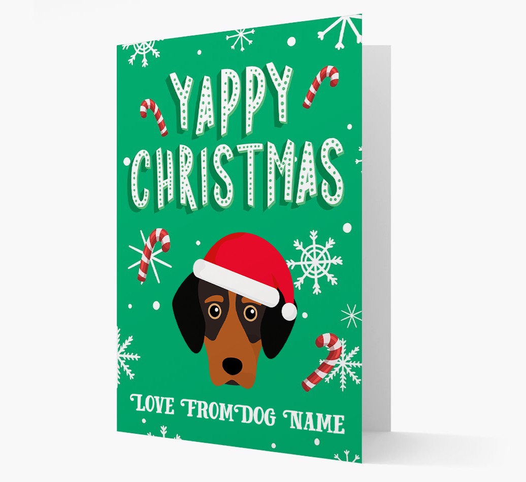 Yappy Christmas: Personalised {breedFullName} Christmas Card