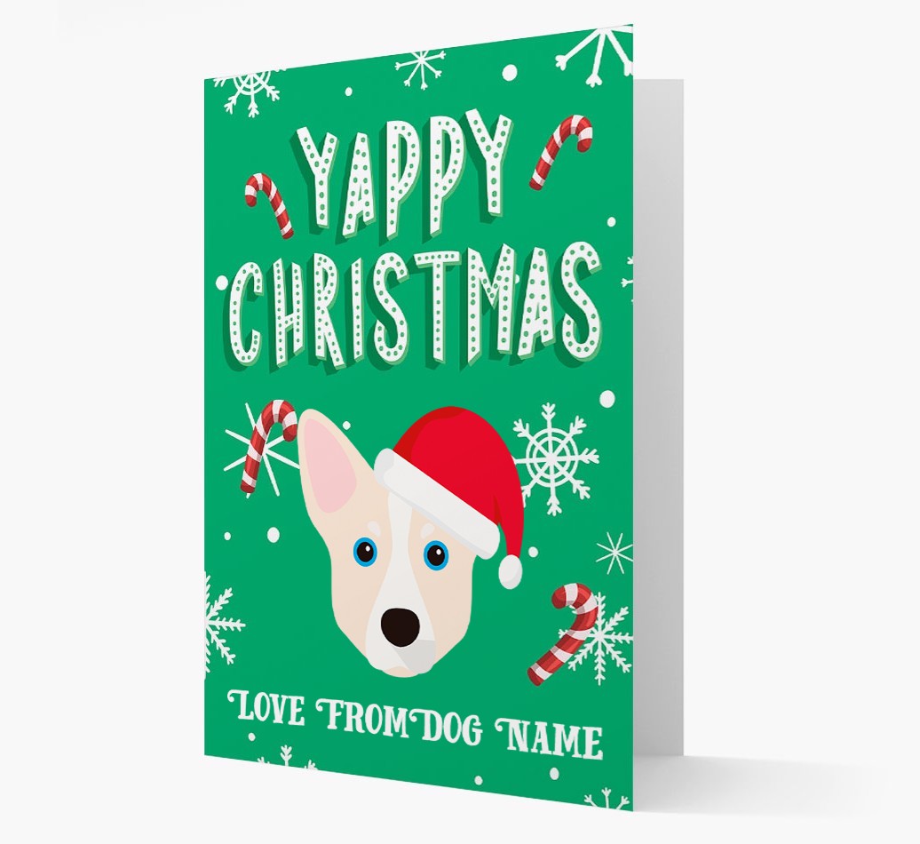 Yappy Christmas: Personalised {breedFullName} Christmas Card