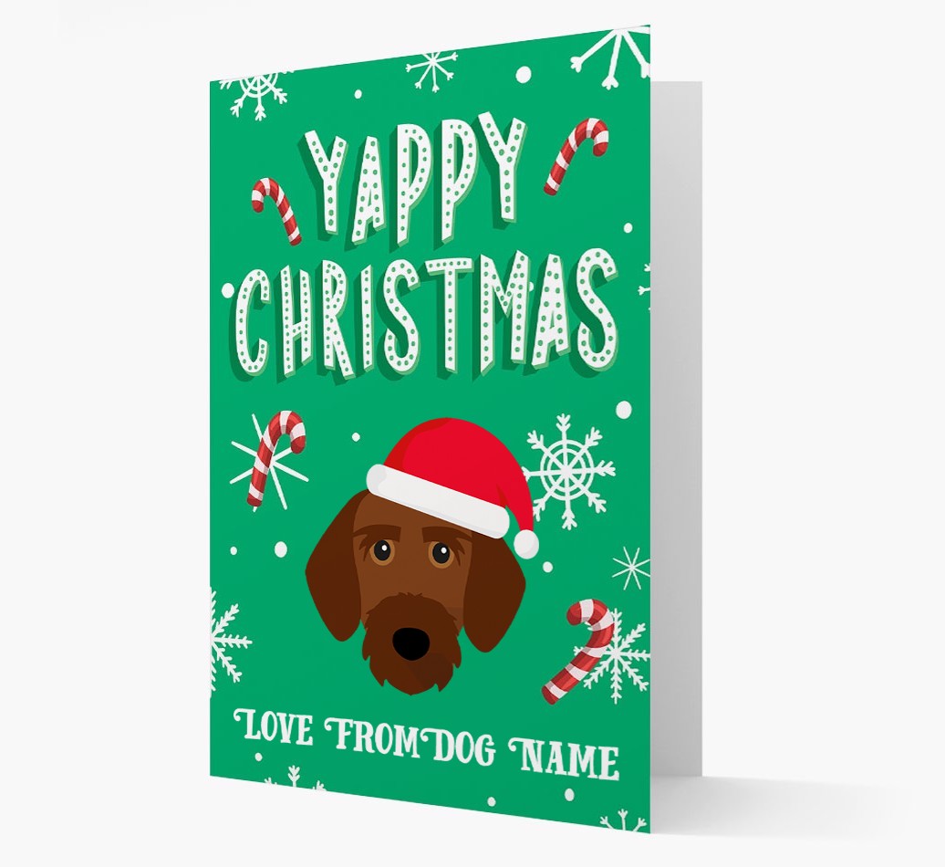 Yappy Christmas: Personalised {breedFullName} Christmas Card
