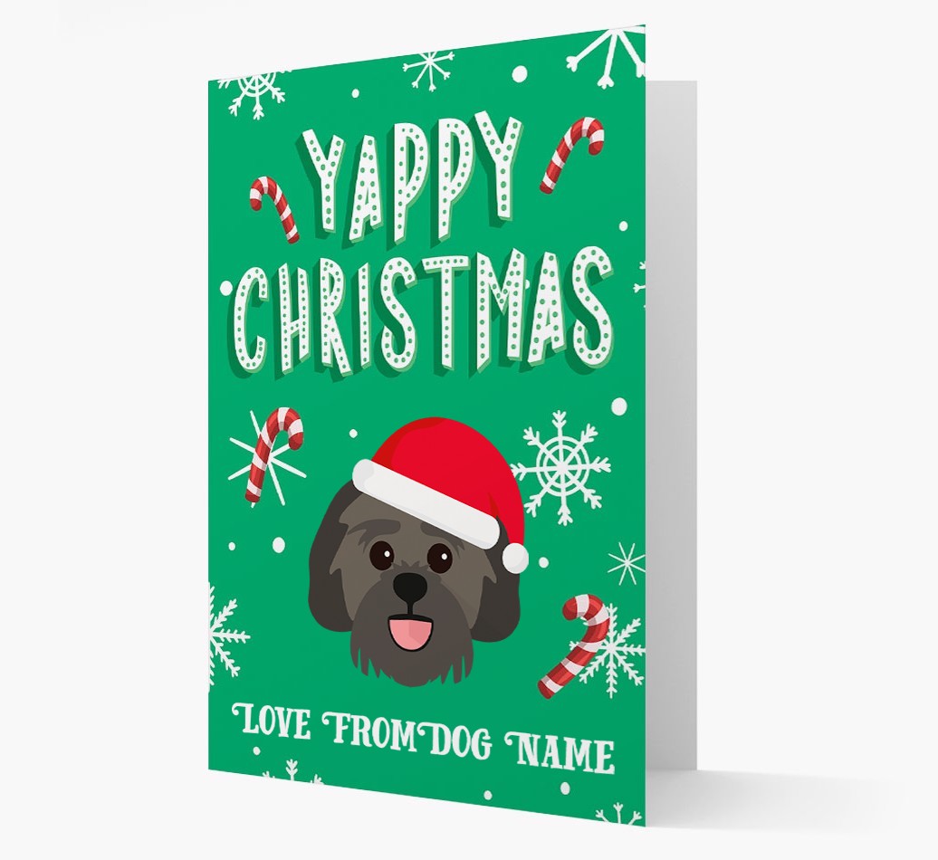 Yappy Christmas: Personalised {breedFullName} Christmas Card