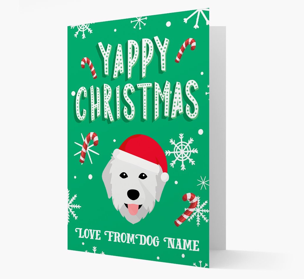 Yappy Christmas: Personalised {breedFullName} Christmas Card