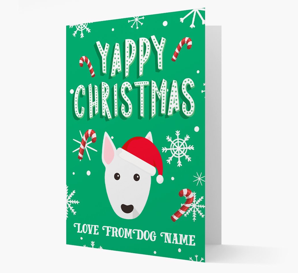 Yappy Christmas: Personalised {breedFullName} Christmas Card