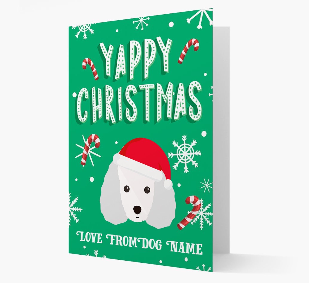 Yappy Christmas: Personalized {breedFullName} Christmas Card