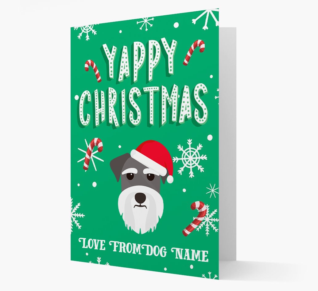 Yappy Christmas: Personalised {breedFullName} Christmas Card