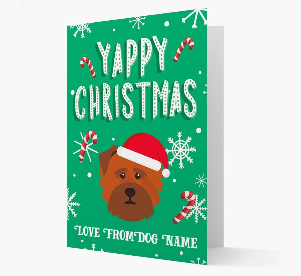 Yappy Christmas: Personalised {breedFullName} Christmas Card