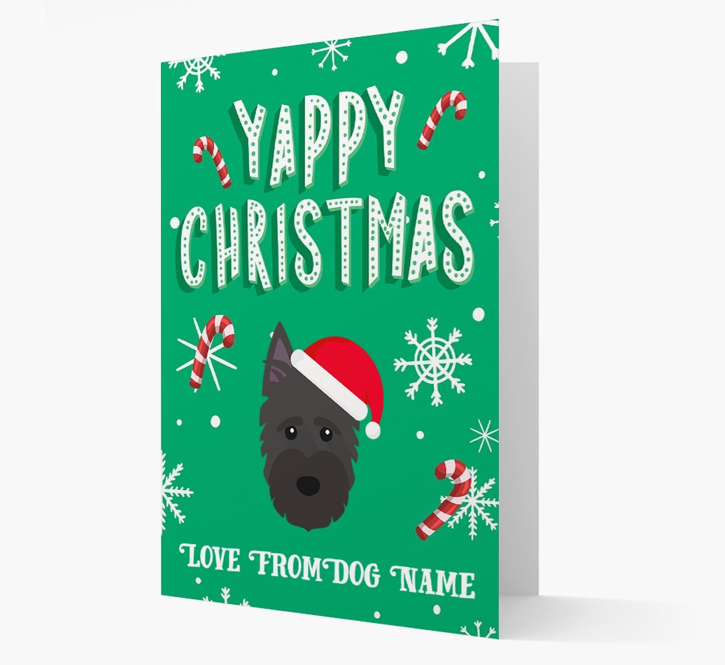 Yappy Christmas: Personalised {breedFullName} Christmas Card