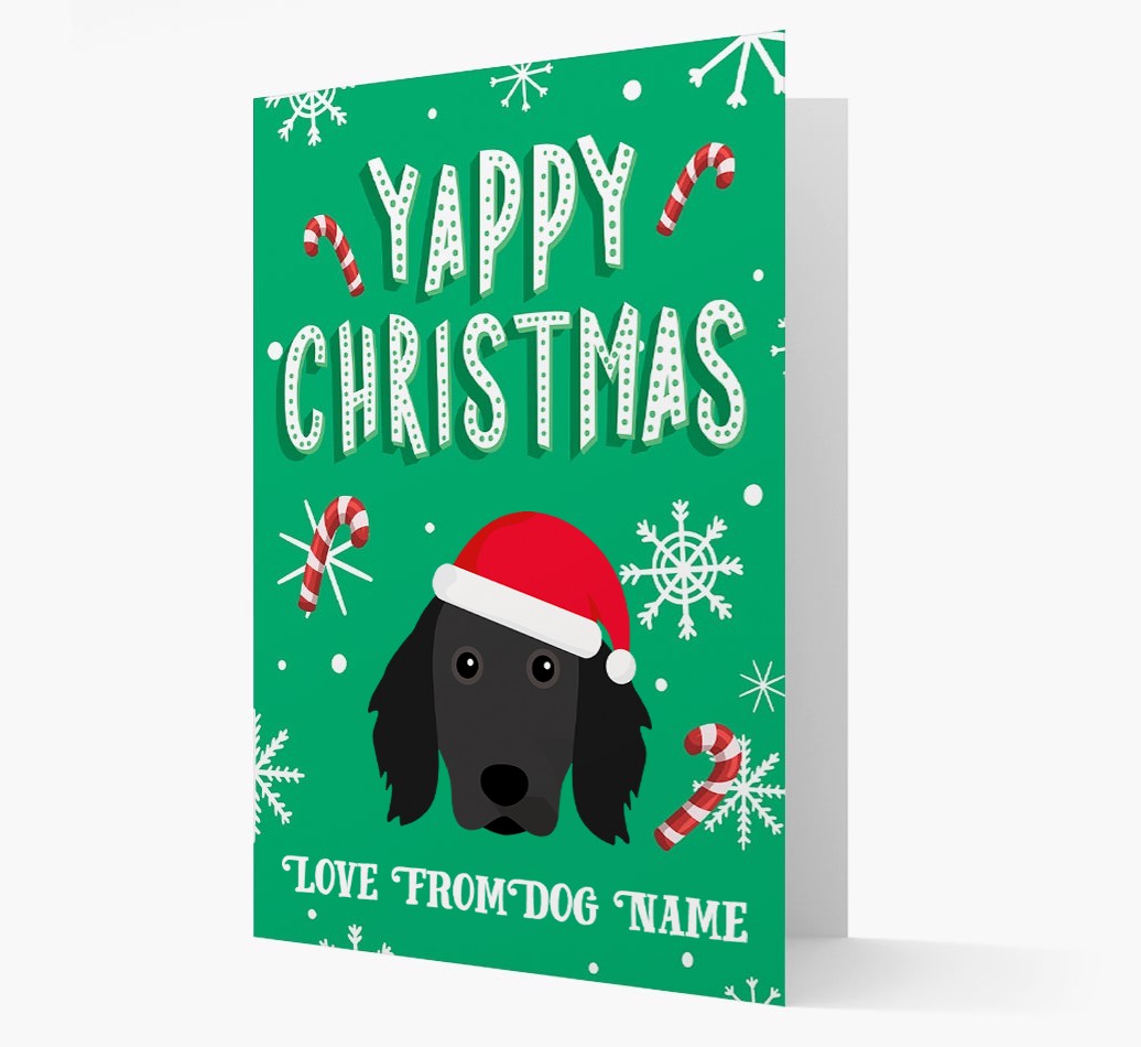 Yappy Christmas: Personalized {breedFullName} Christmas Card