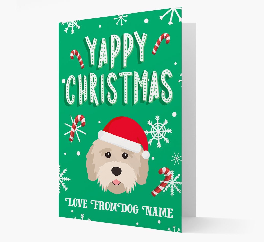 Yappy Christmas: Personalised {breedFullName} Christmas Card