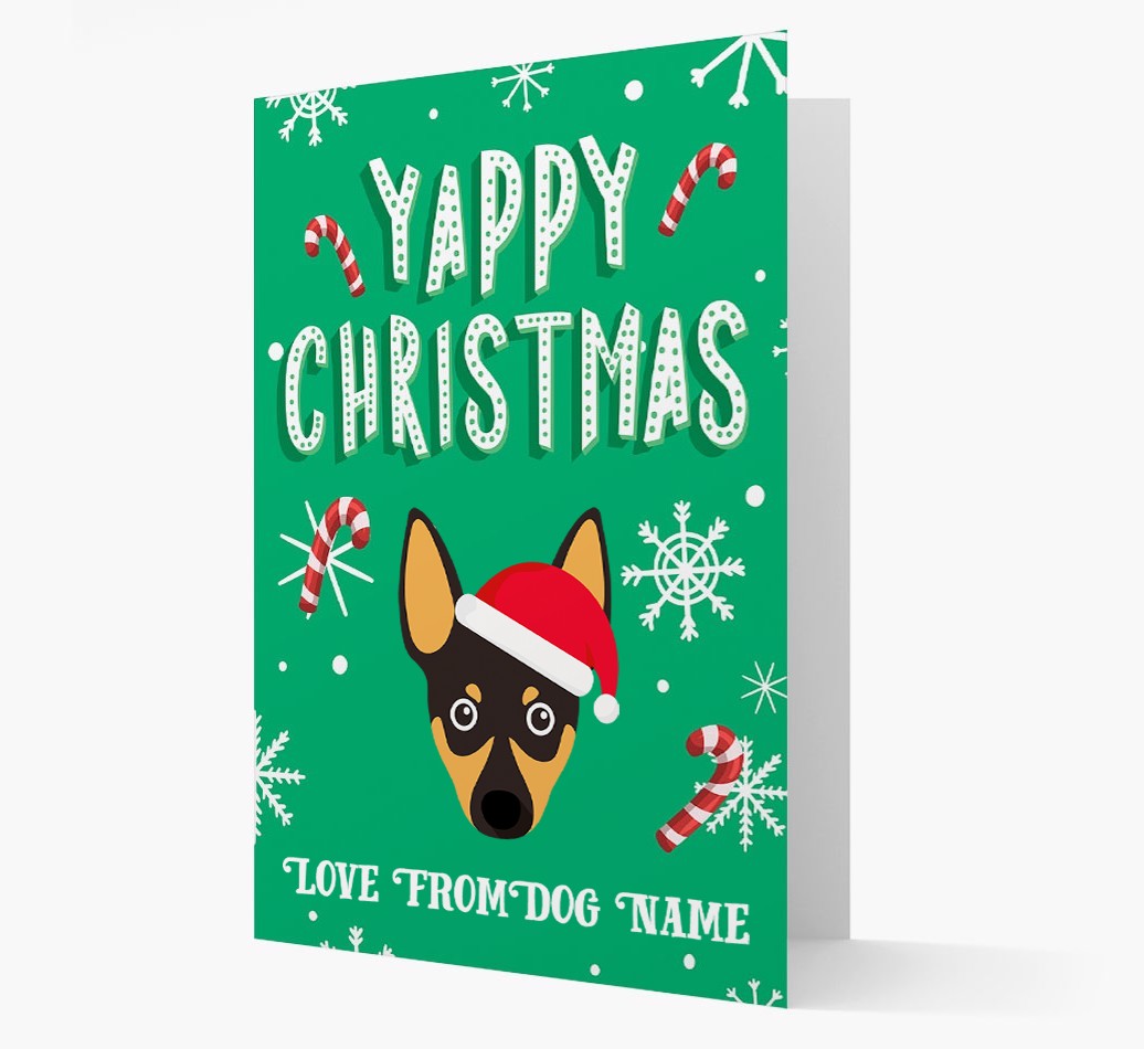 Yappy Christmas: Personalised {breedFullName} Christmas Card