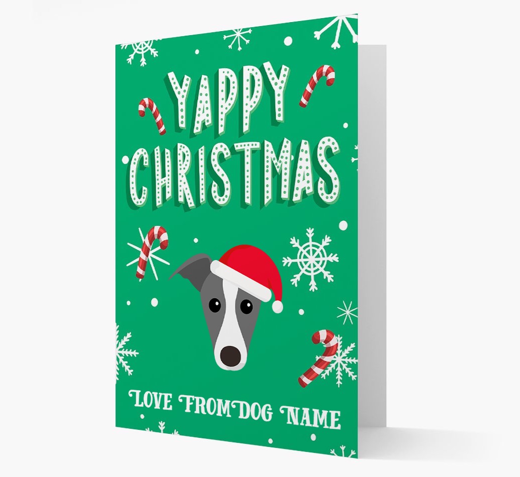 Yappy Christmas: Personalised {breedFullName} Christmas Card