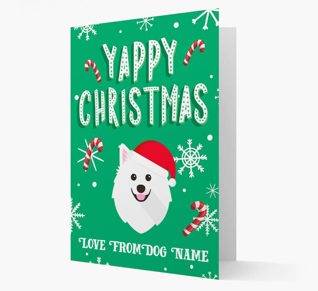 Yappy Christmas: Personalized {breedFullName} Christmas Card