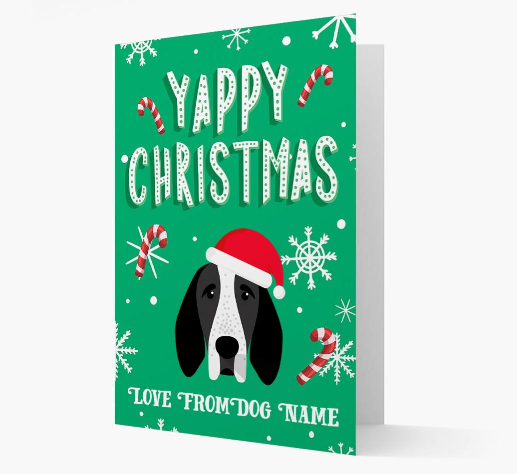 Yappy Christmas: Personalized {breedFullName} Christmas Card