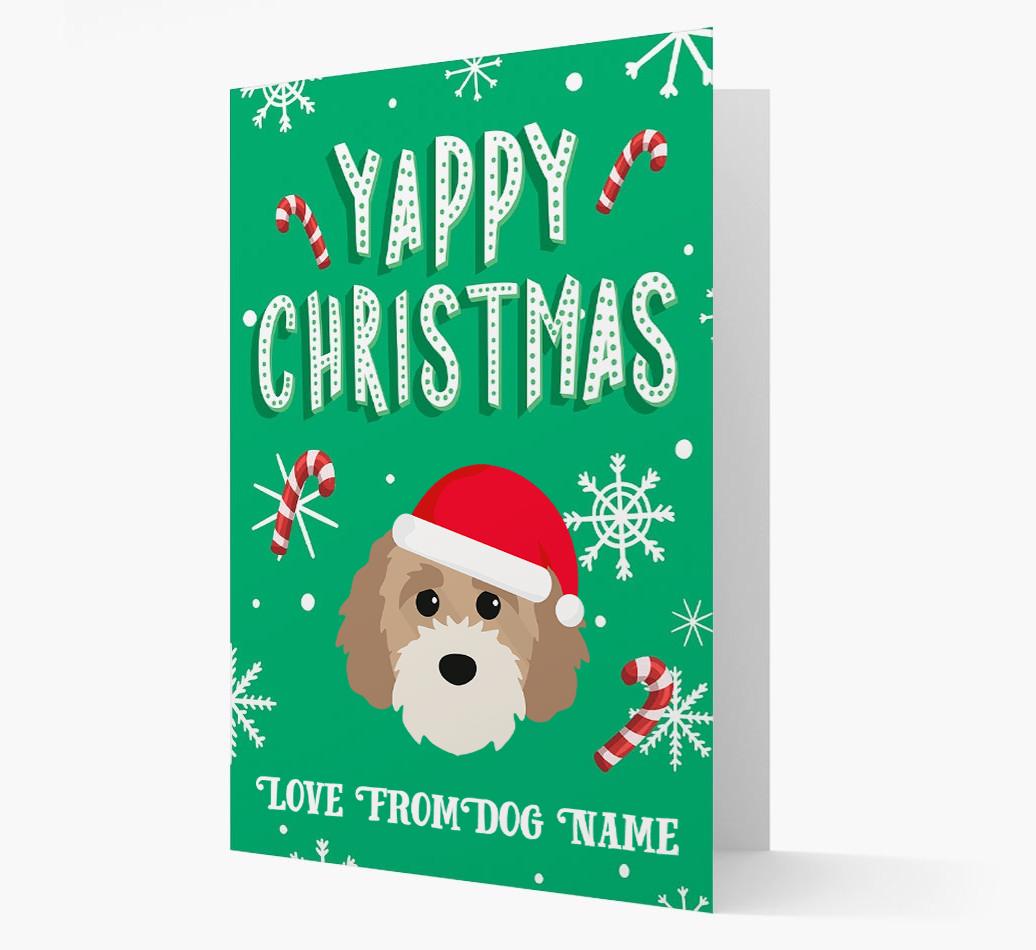 Yappy Christmas: Personalized {breedFullName} Christmas Card