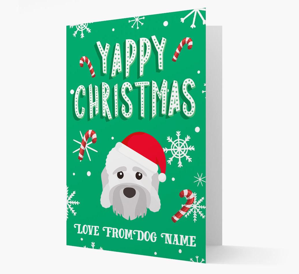 Yappy Christmas: Personalized {breedFullName} Christmas Card
