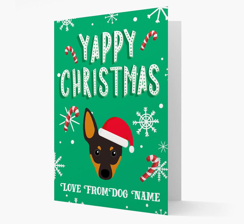 Yappy Christmas: Personalized {breedFullName} Christmas Card