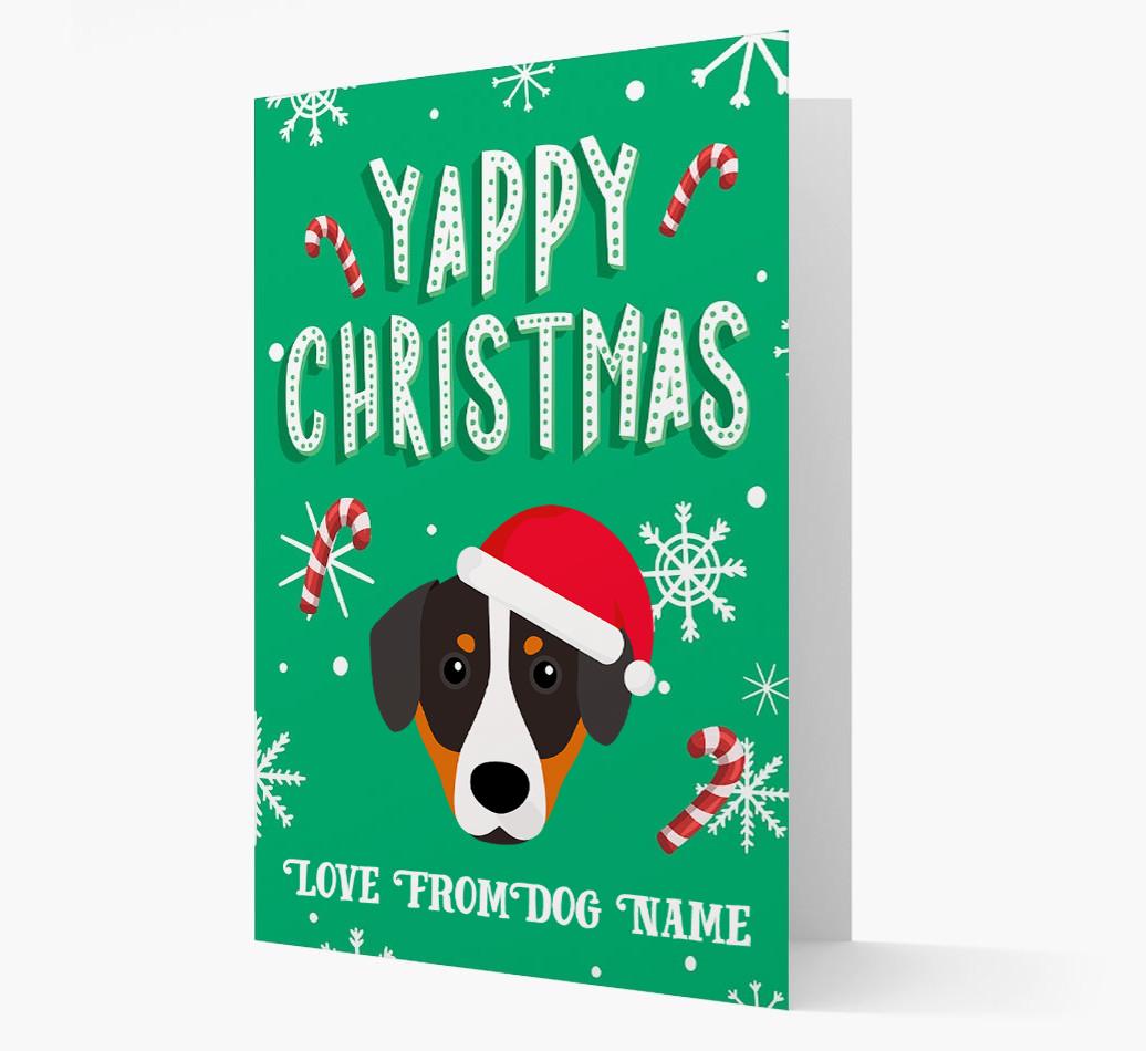 Yappy Christmas: Personalized {breedFullName} Christmas Card