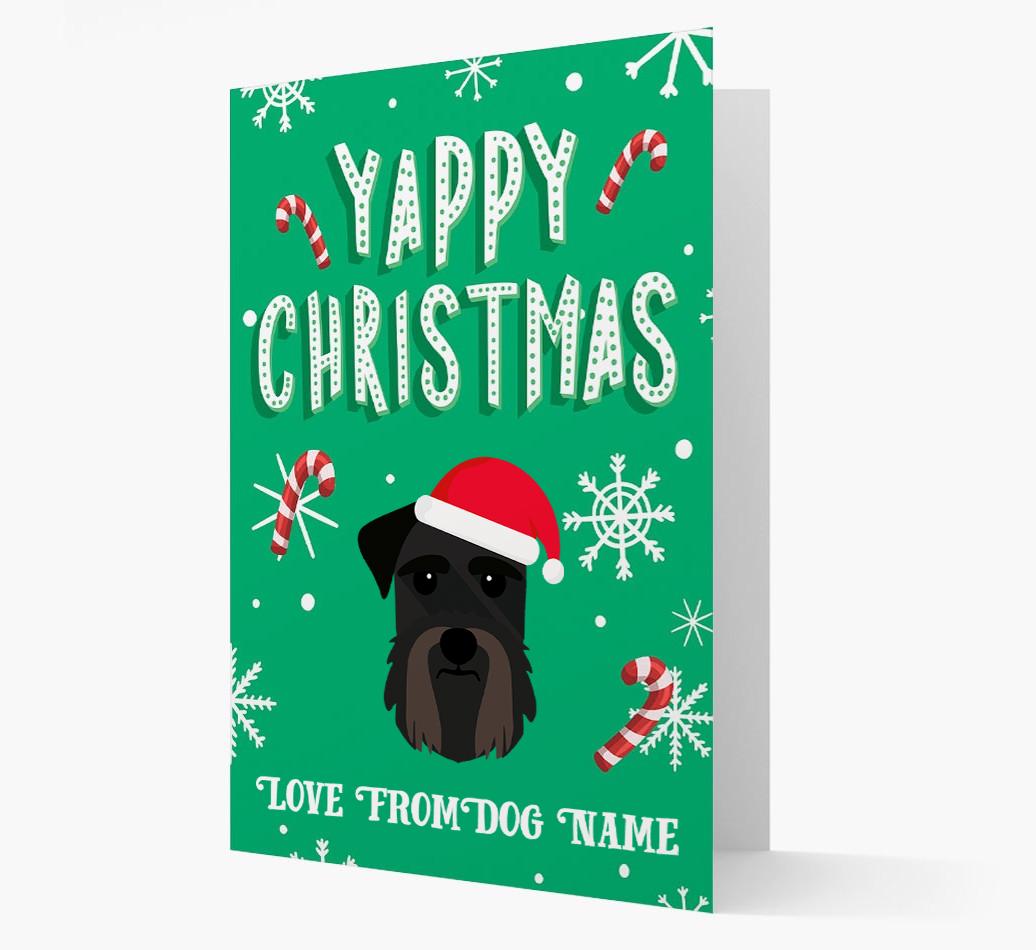 Yappy Christmas: Personalized {breedFullName} Christmas Card
