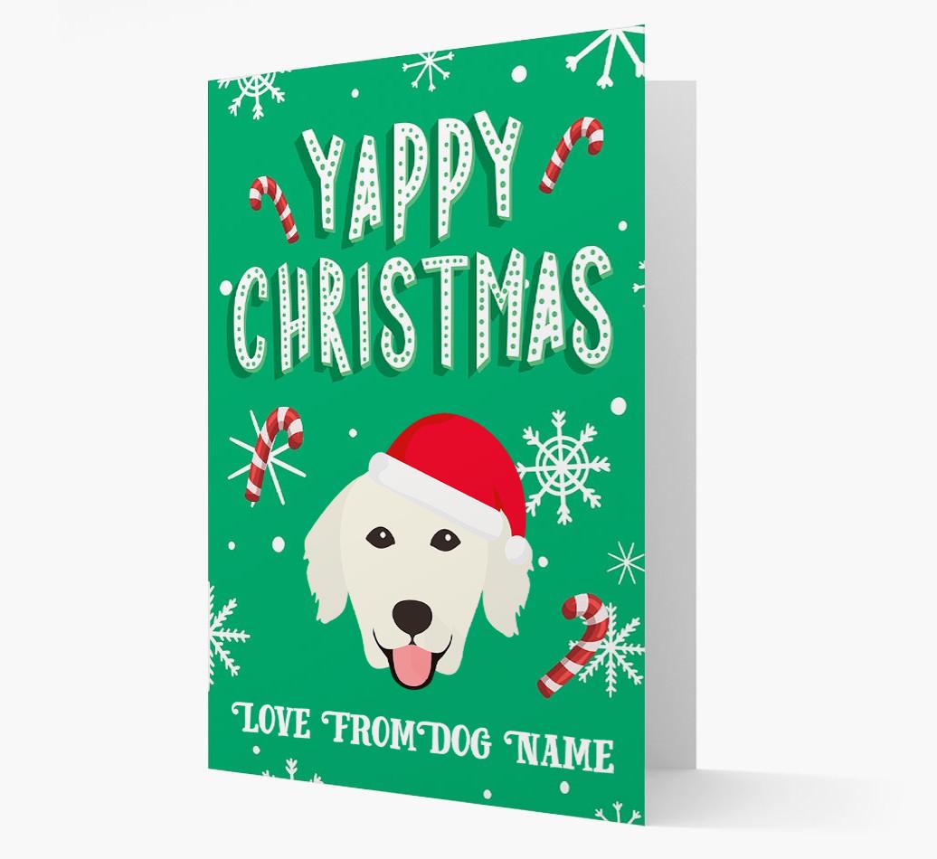 Yappy Christmas: Personalised {breedFullName} Christmas Card