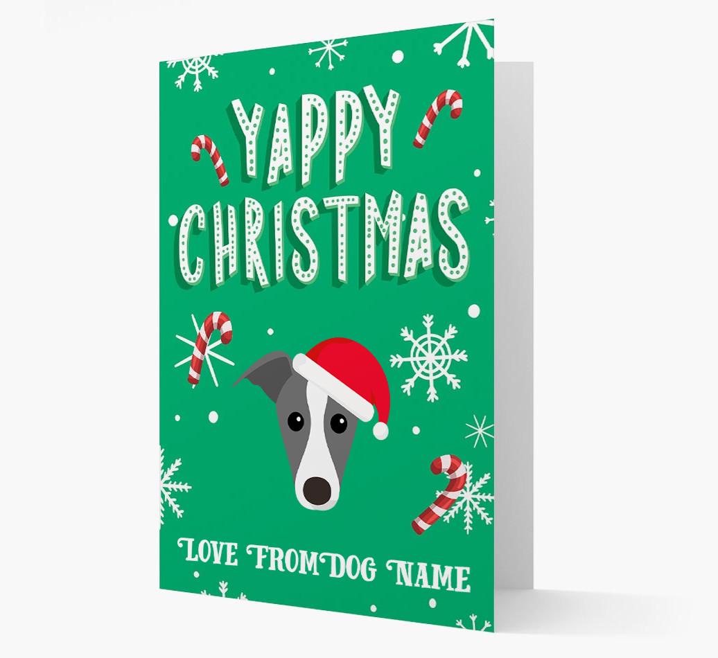 Yappy Christmas: Personalized {breedFullName} Christmas Card