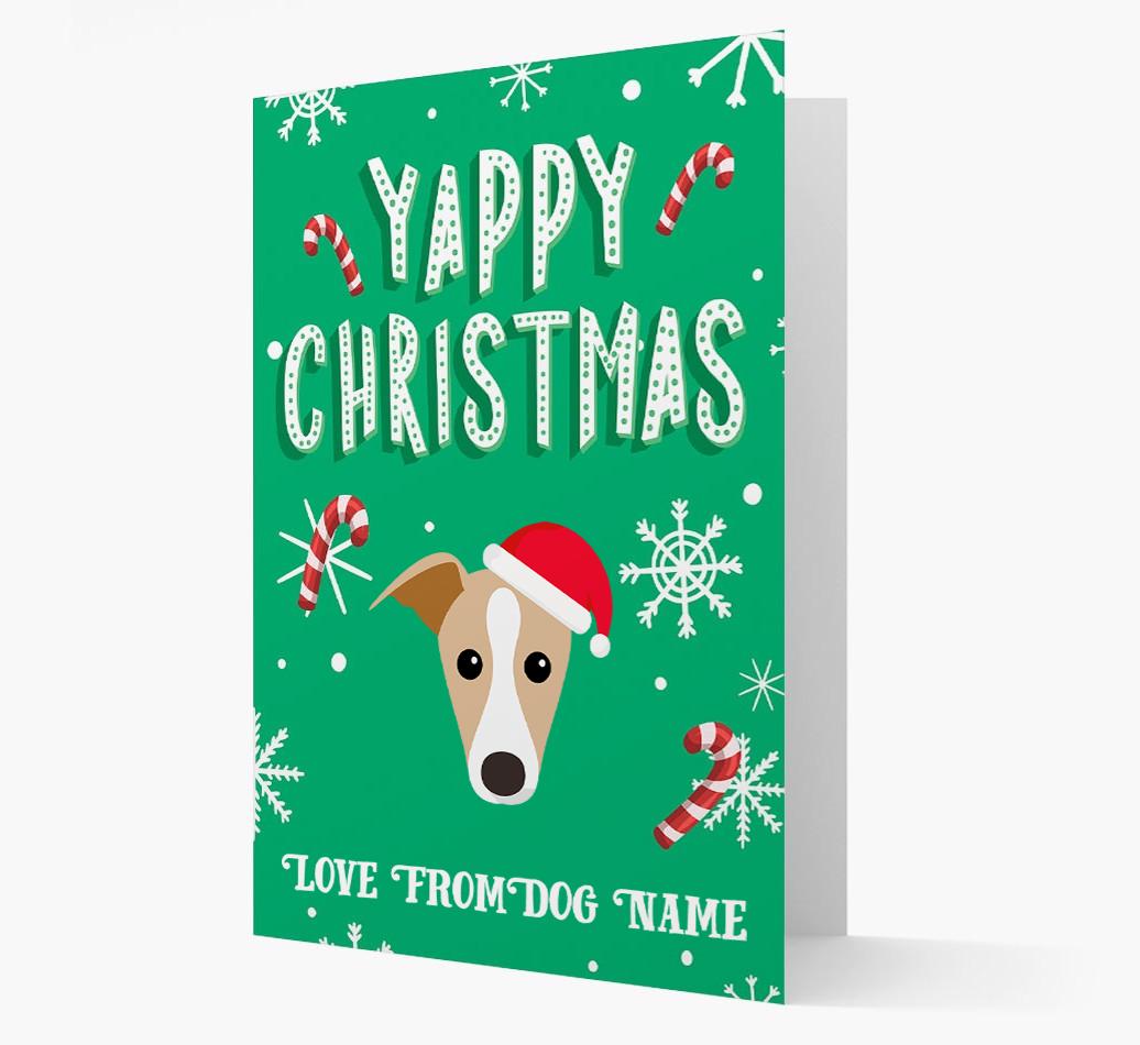Yappy Christmas: Personalized {breedFullName} Christmas Card