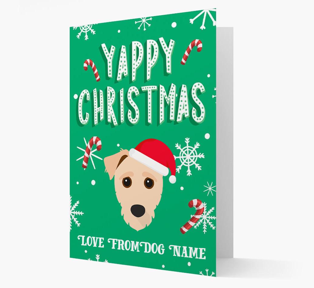 Yappy Christmas: Personalized {breedFullName} Christmas Card