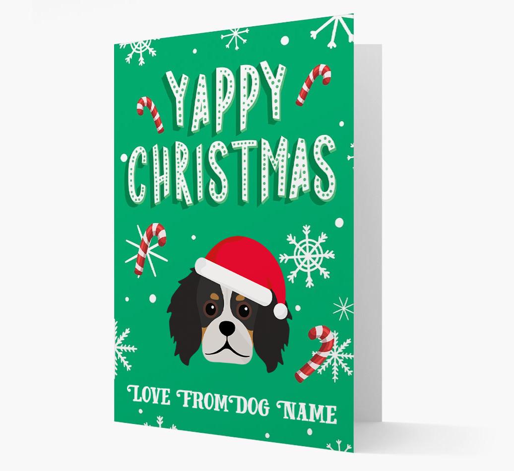 Yappy Christmas: Personalized {breedFullName} Christmas Card