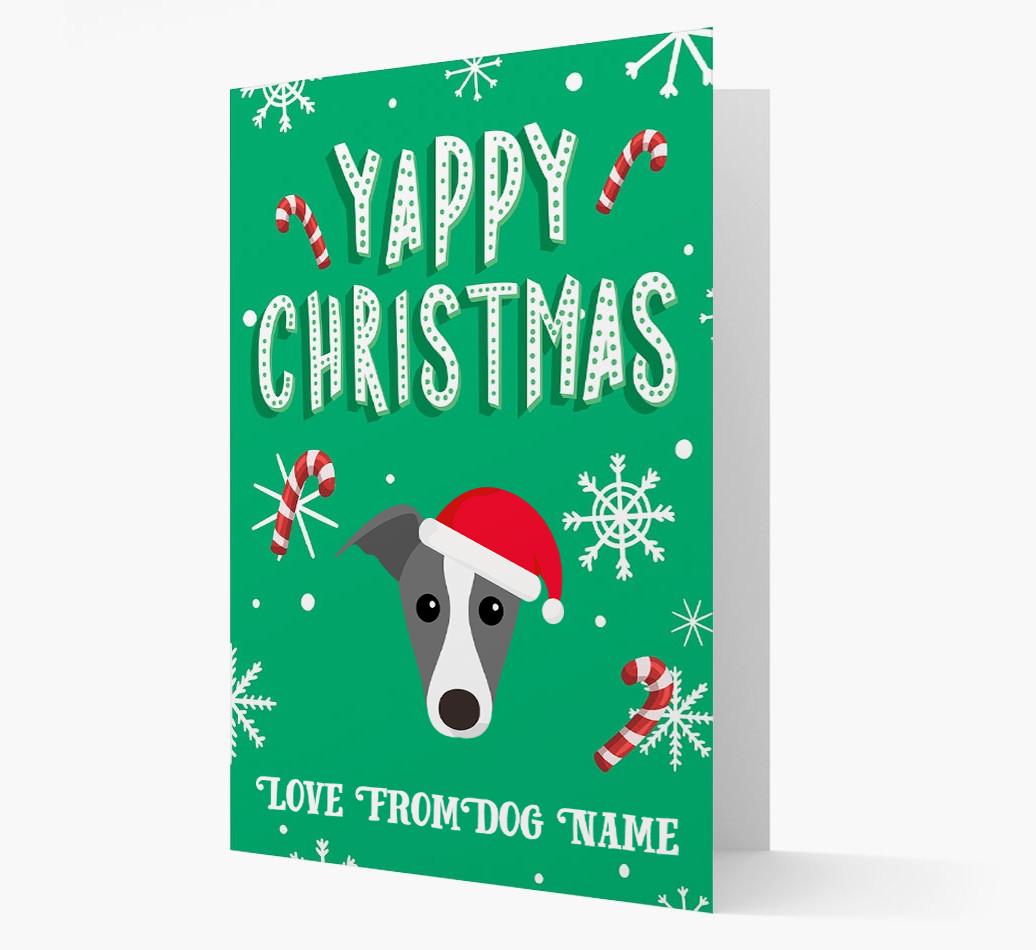 Yappy Christmas: Personalized {breedFullName} Christmas Card